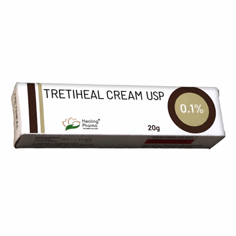 Tretiheal Cream 0.1%, 20g, Tretiheal, Healing Pharma, Anti-Acne, Anti-Wrinkle